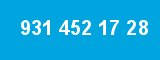 931 452 17 28 931 452 17 28